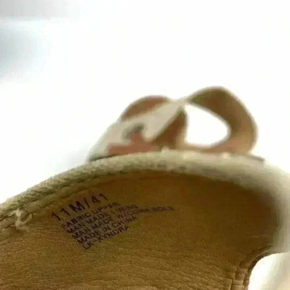 Lucky brand wedges Kyndra size 11 41 Espadrilles - Picture 9 of 9